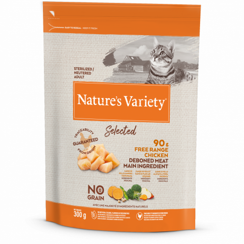 FREE RANGE CHICKEN Natural Food For Adult Cats